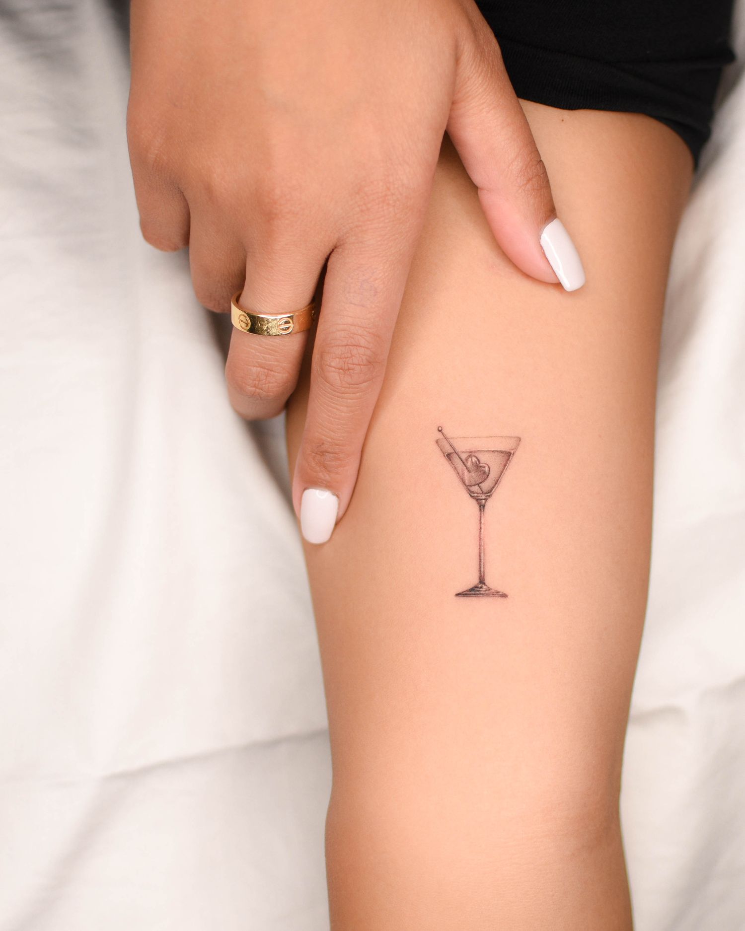 Tattoo — martini glass